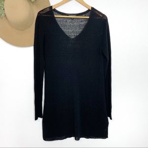 🌺EILEEN FISHER • Black Sheer Tunic (3/$50)